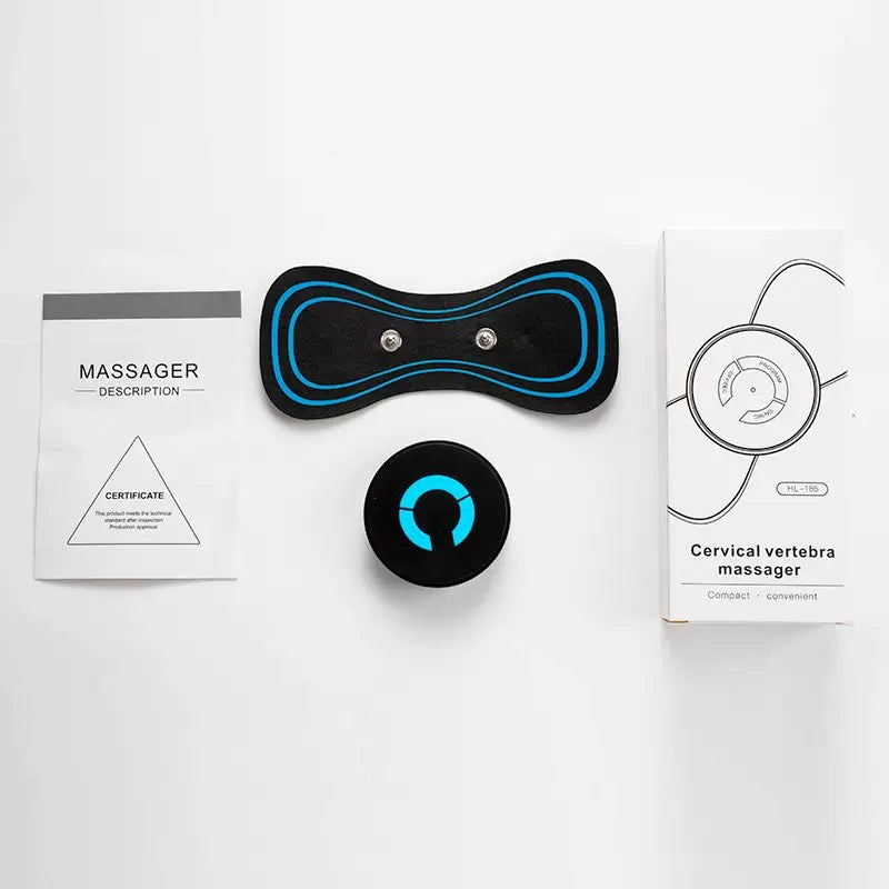 Portable Mini TENS Massager Electric pad travel set
