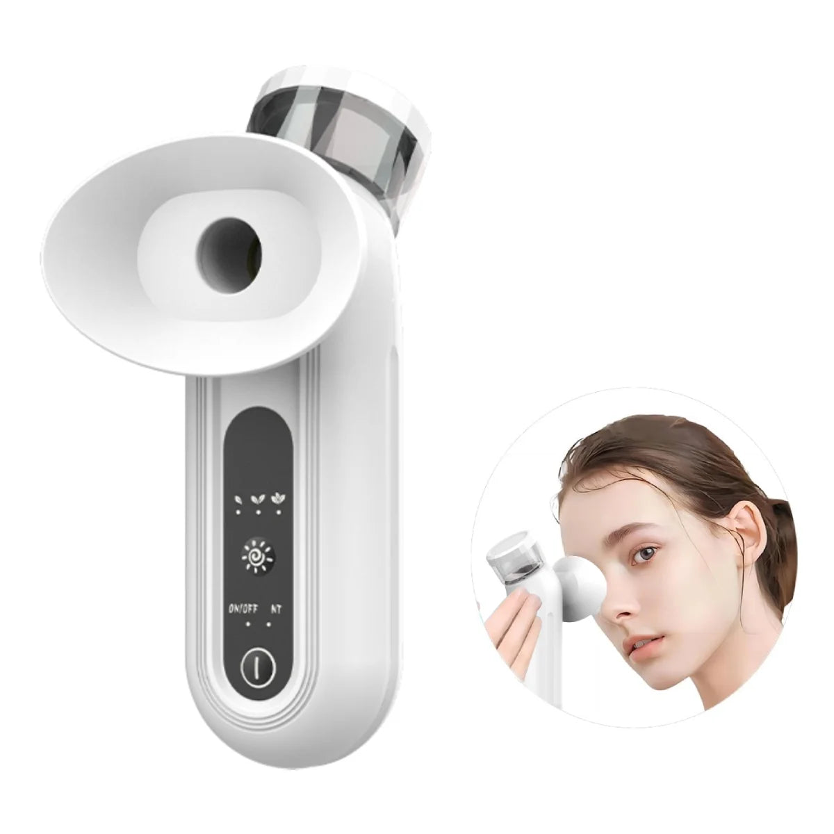 Portable Eye Mister with Cold & Hot Compress - Nano Eye Mist Sprayer