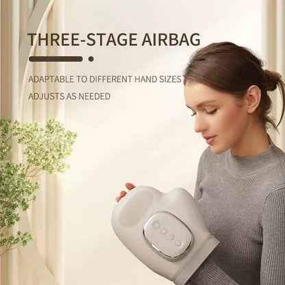 3 stage air pressure smart  hand massager