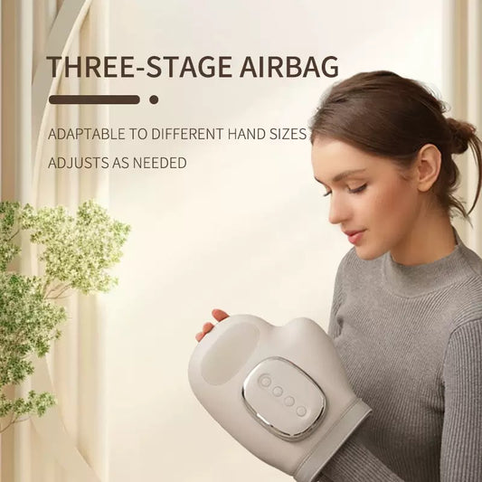 3 stage air pressure smart  hand massager