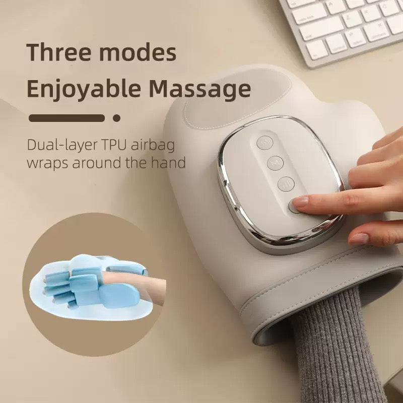 3 stage air pressure smart  hand massager